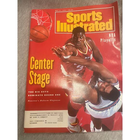 5 Sports Illustrated Basketball April 12, May 17 & 31,Aug. 9, Dec. 13,1993 - Picture 3 of 6